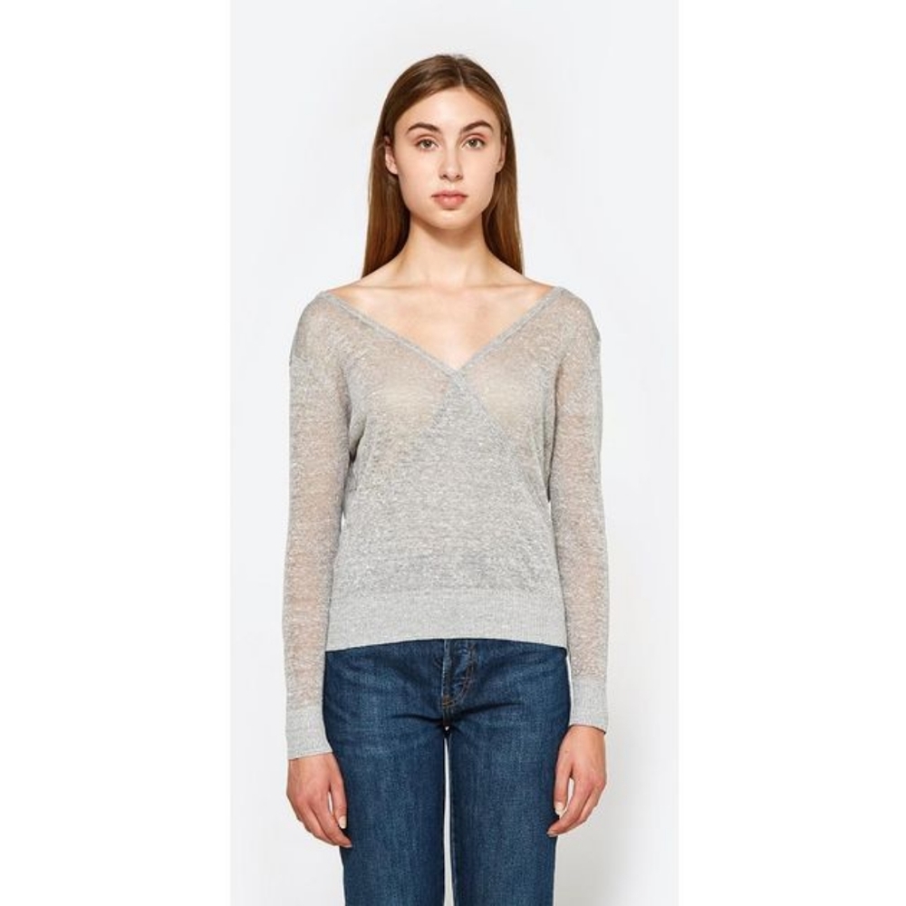 Callahan Sheer Crossover Shirt